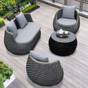 Woven Harmony Patio Set