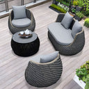 Woven Harmony Patio Set