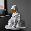 Modern Abstract Hooded Sculptures