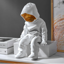 Modern Abstract Hooded Sculptures