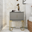 Luxe Gold Frame Nightstand