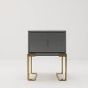 Luxe Gold Frame Nightstand