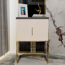 Elegance Gold Base Nightstand