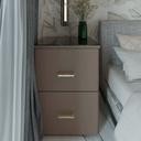 Modern Two-Drawer Nightstand