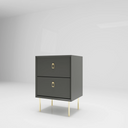 Modern Gold Leg Nightstand