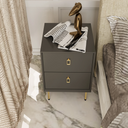 Modern Gold Leg Nightstand