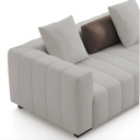 Moderno Two-Tone Sectional Sofa