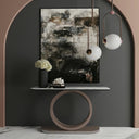 Orbit Marble Console Table