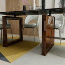 Onyx Glass Dining Table