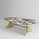 Marbella Oval Marble Dining Table