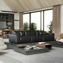 Elite Contemporary Leather Sofa