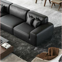 Elite Contemporary Leather Sofa