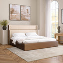 Sierra Two-Tone Upholstered Bed