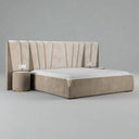 Vienna Upholstered Bed with Matching Nightstands