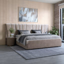 Vienna Upholstered Bed with Matching Nightstands