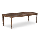 Russet Dining Table Brown