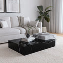 Modern Dual-Tone Marble Coffee Table