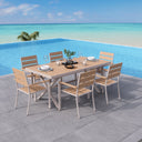 Coastal Extendable Outdoor Dining Set