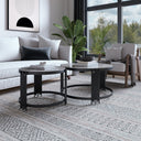 Elegant 2-Piece Coffee Table Set