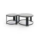 Elegant 2-Piece Coffee Table Set