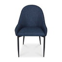 Lapis Dining Chair Dark Blue - Set Of Two