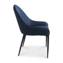 Lapis Dining Chair Dark Blue - Set Of Two