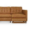 Bridgers Power Recliner Sofa Tan Leather