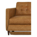 Bridgers Power Recliner Sofa Tan Leather