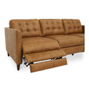 Bridgers Power Recliner Sofa Tan Leather