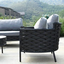 Woven 4-Piece Outdoor Seating Set