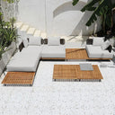 Modern 6-Seater Outdoor Sofa