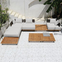 Modern 6-Seater Outdoor Sofa